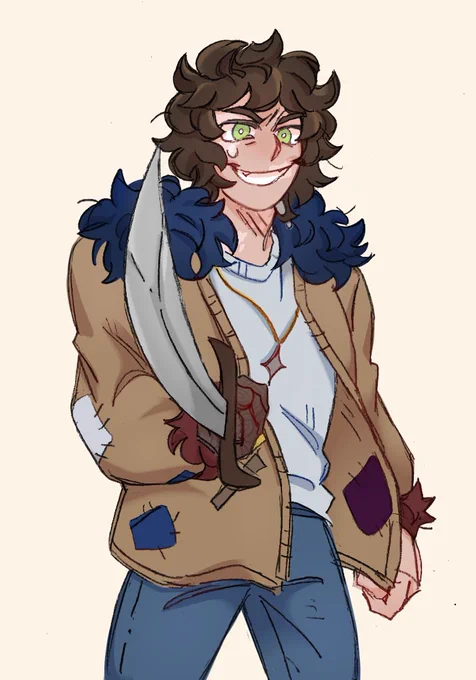 commission for @/the-art-tribble: their call of cthulhu character, rodger!