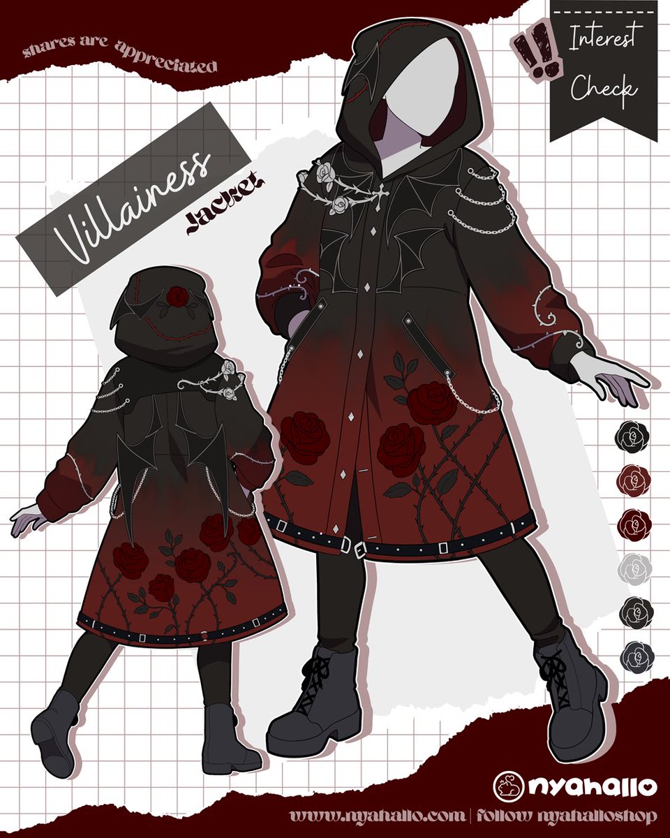 NyahalloShop's tweet photo. Anyone interested in a villainess collection? 🥀 https://t.co/Q48StlIz9p