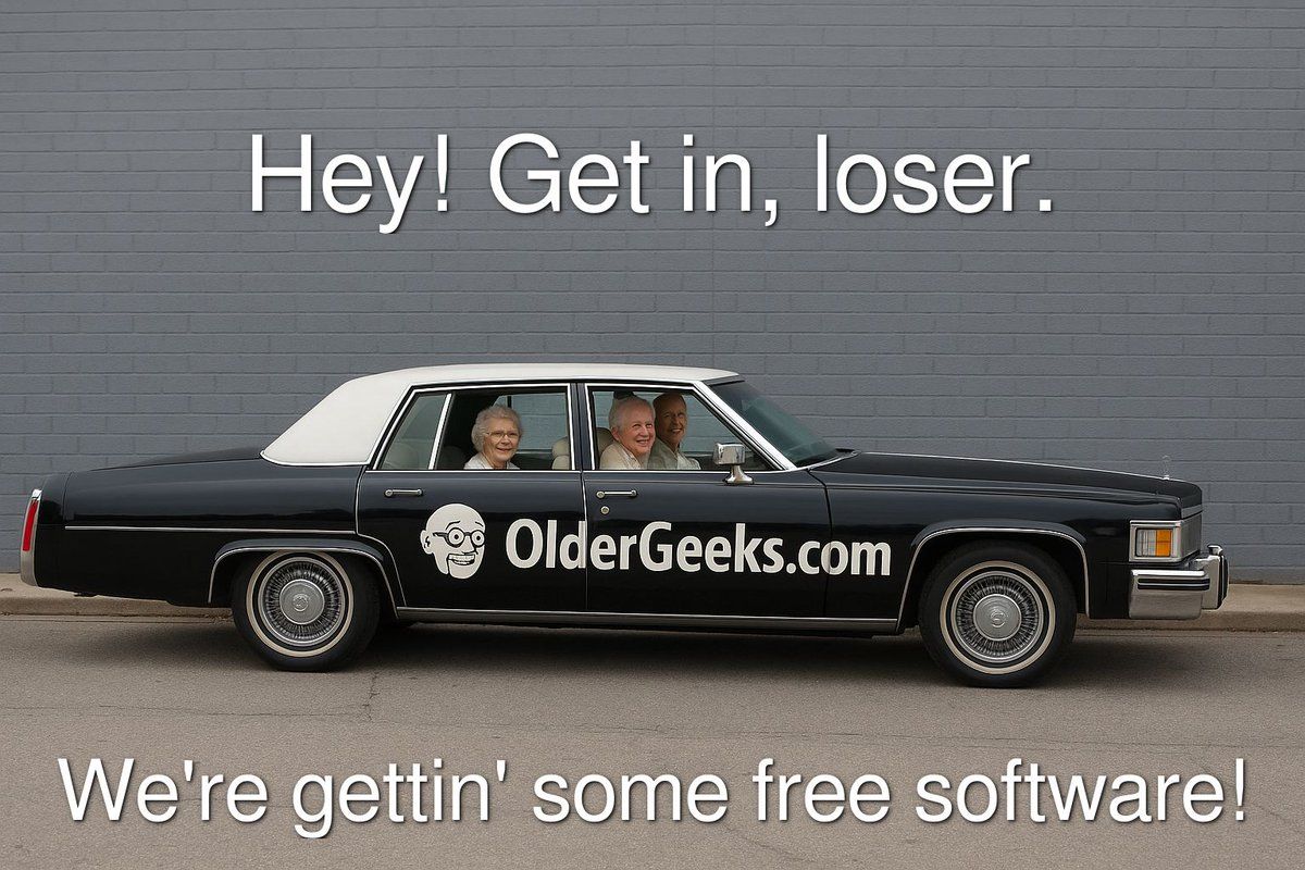 GeekOnTheLoose's tweet image. OlderGeeks.com 
no ads - no crapware - no b.s.
#computing  #tech