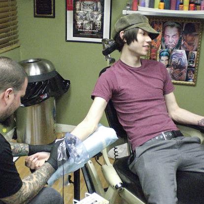 ryrovampire's tweet image. Ryden tattoo date