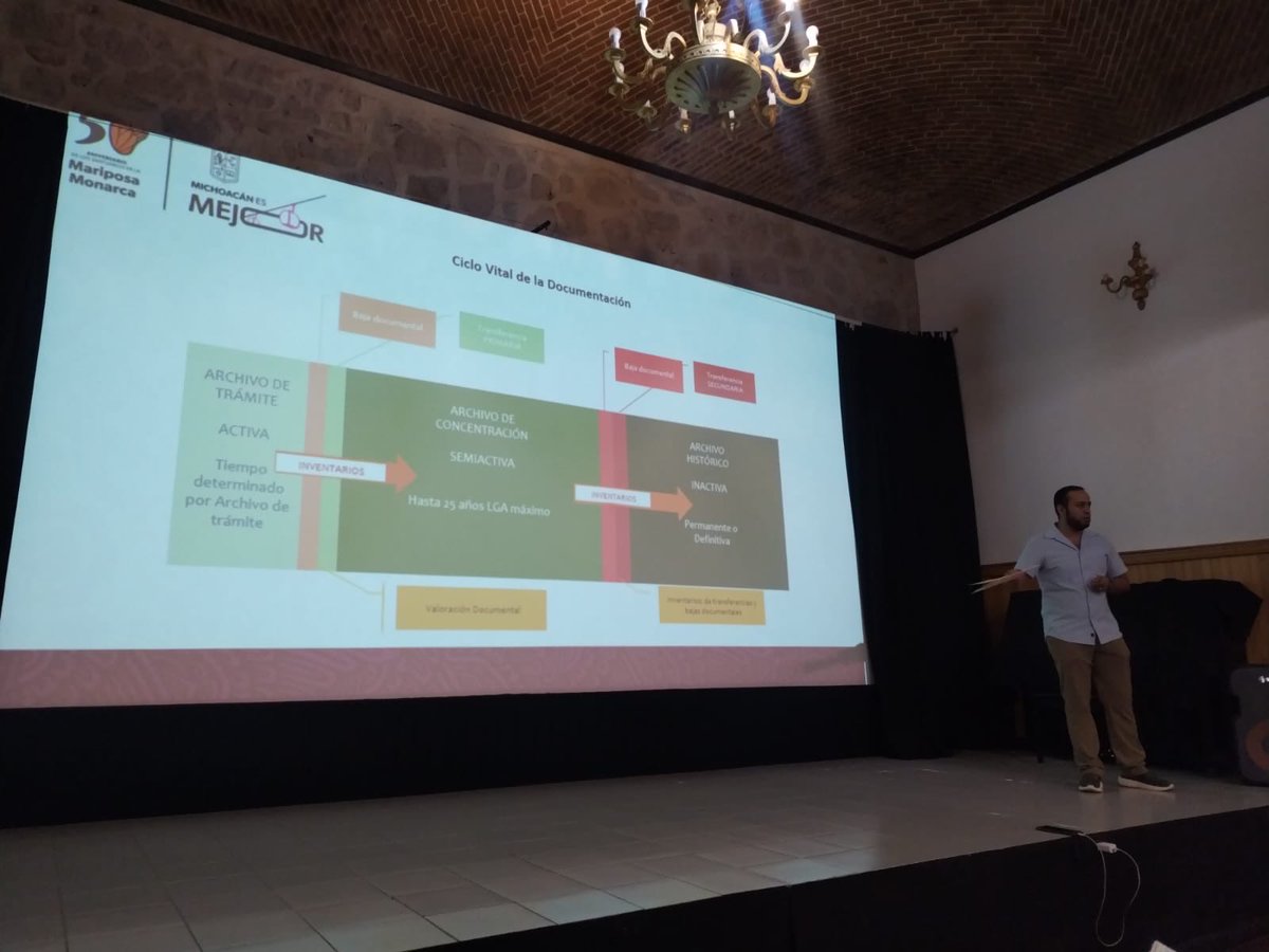 A través de la Dirección de Archivos, realizamos una capacitación para el personal de la Secretaría de Cultura en Valoración Documental, fortaleciendo así la gestión documental en el Estado 📜

#MichoacánEsMejor