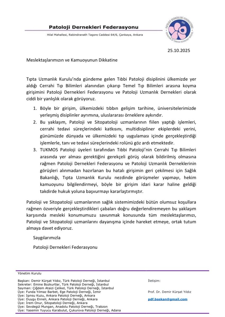 SedaKcShn's tweet photo. Cerrahi işlemler preop anestezi hazırlıkları ile başlar, PATOLOJİ raporunun onaylanması ile biter !! Cerrahi bir ekip işidir !! #patolojicerrahiklinikbranştır @drmemisoglu @saglikbakanligi @tcbestepe @havvaerdem73 @pembeoltulu @DrSultanClskn @HaticeOlger @byrk_bsr https://t.co/dUhIMXLAK1