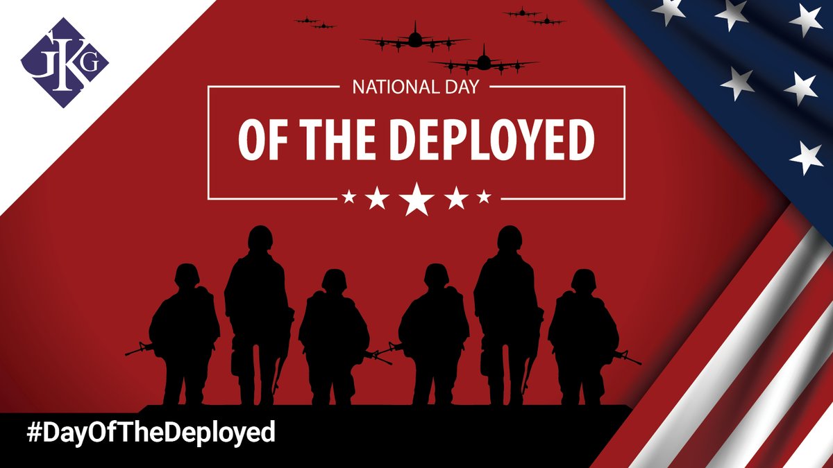 GoldenKeyGroup's tweet image. Today is National Day of the Deployed.
Thank you to all deployed service members for your sacrifice. We also honor the military families for their great sacrifice &amp;amp; tireless commitment at home.
#DayOfTheDeployed