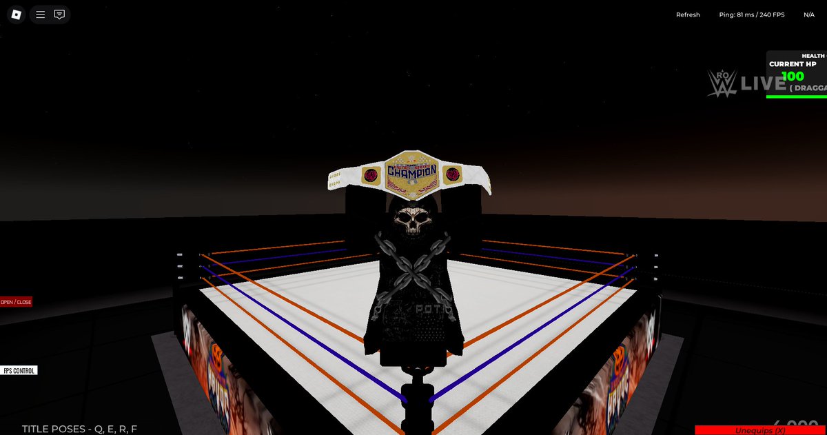 God? No, just me.

#ANDNEW <a href="/RoWWE_/">RoWWE ❁</a> United States Champion.