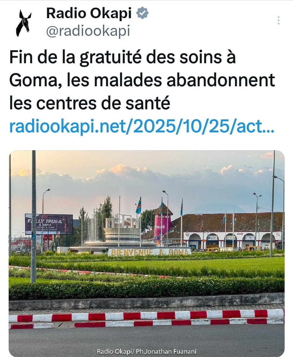 #URGENT
Mr <a href="/drcJosephKabila/">Joseph Kabila K</a> n'as jamais aimé notre pays alors comment il peut prétendre sauver la RDC?
Kabila et ces terroristes <a href="/CNangaa/">Corneille Nangaa</a> suspendent les efforts fournis par le PRÉSIDENT DE LA RÉPUBLIQUE <a href="/fatshi13/">Félix A. Tshisekedi</a> concernant la gratuité des soins médicaux et les malades abandonnés