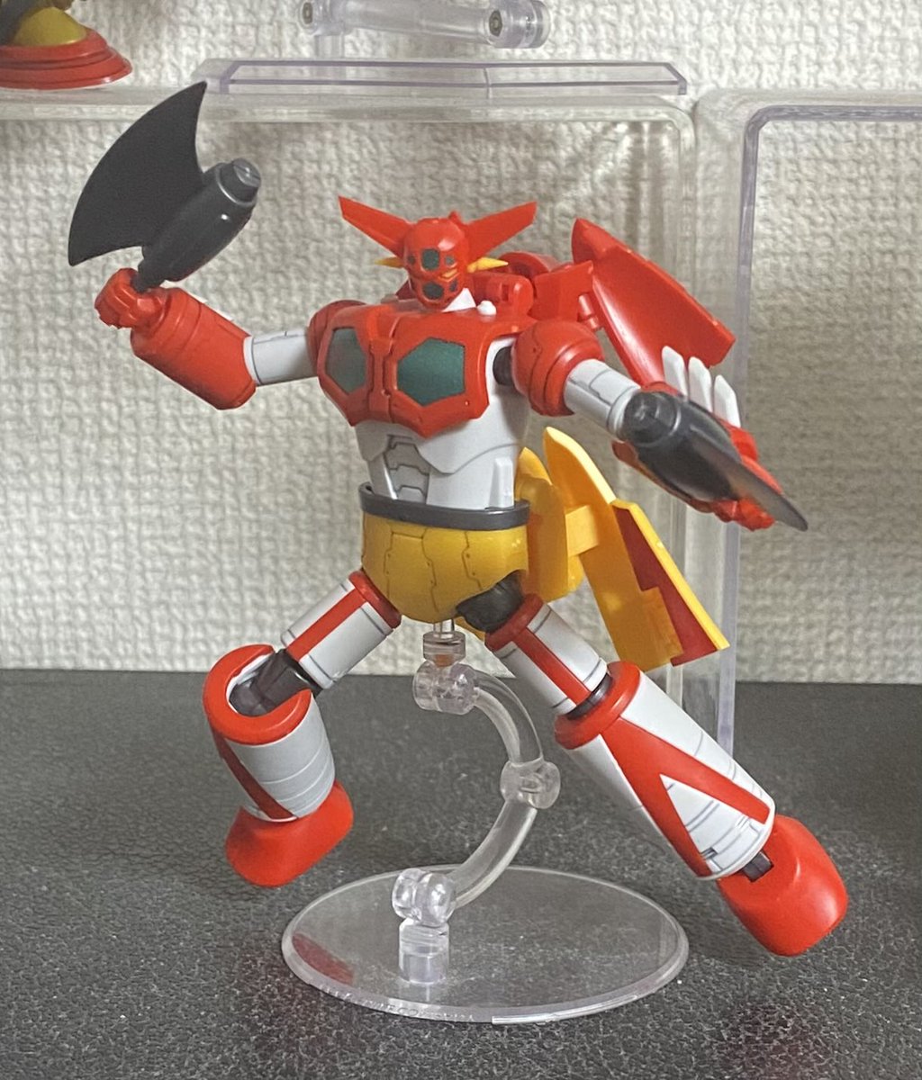 SESKOU's tweet image. #MODEROID ミニ合体変形ゲッター1
たのちい！手遊びに何度も変形させたくなる！