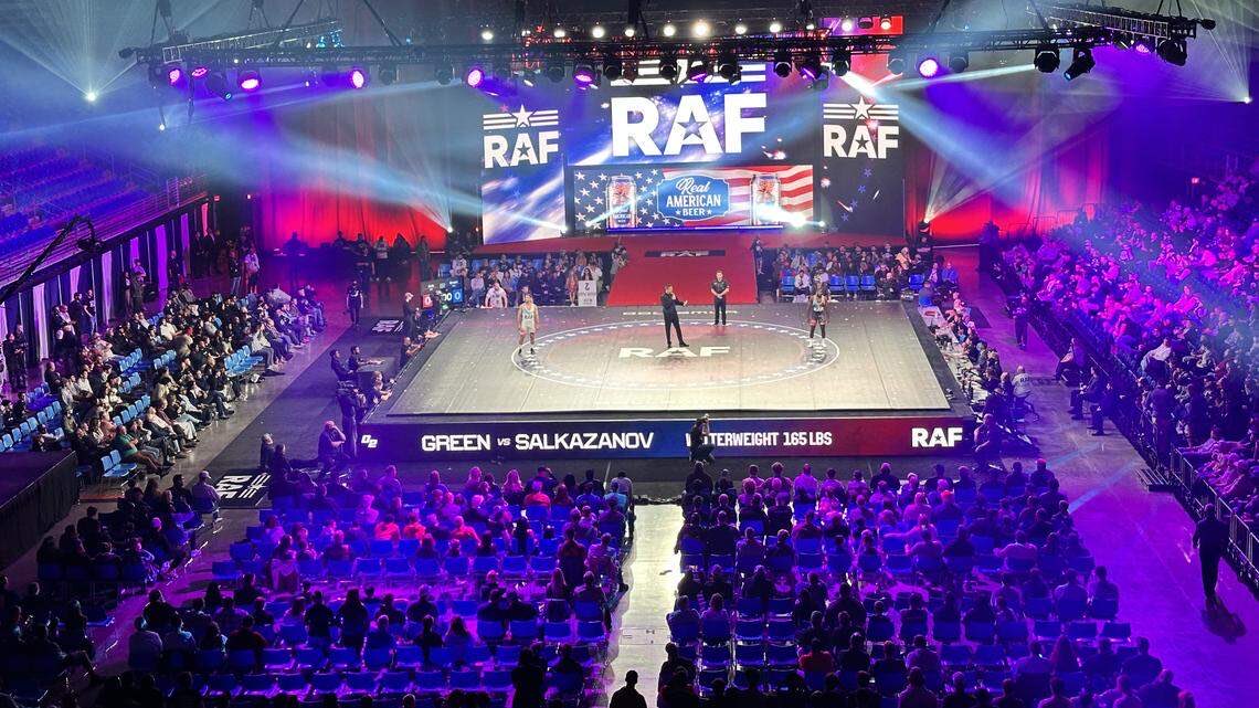 "Dear FBI Employees:

I'm sorry the government ISN'T funded, so you won't be getting a paycheck.

Luckily, that doesn't stop Real American Freestyle WRESTLING!

So I flew the FBI jet to State College PA, hung out with my chick, and then flew to Nashville where she lives." -Ka$h