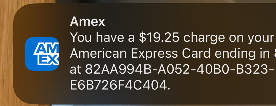 This happened to me a week ago