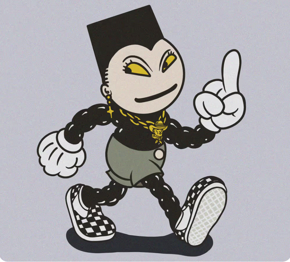 pyra_m1d's tweet image. If we crossed paths this weekend and you tapped to enter to win a @badbadwtf NFT, check your email.
The winner has  been chosen.
Welcome to the club.