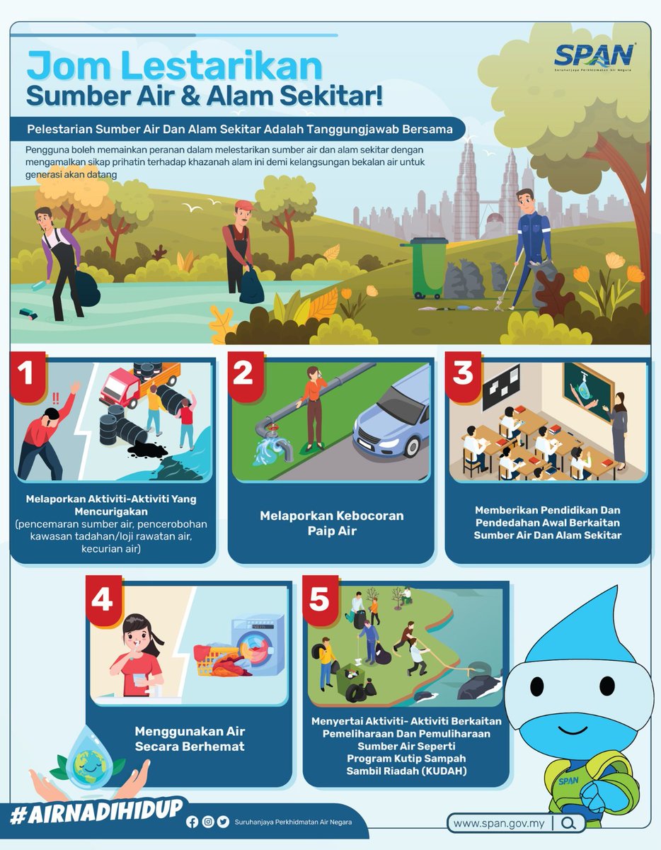 japenbbsppj's tweet image. Jom Lestarikan Sumber Air
#SPAN
#MalaysiaMadani
#TaatSetia 
#JaPenWPKLP
#PPDBBSP
#KLCeria