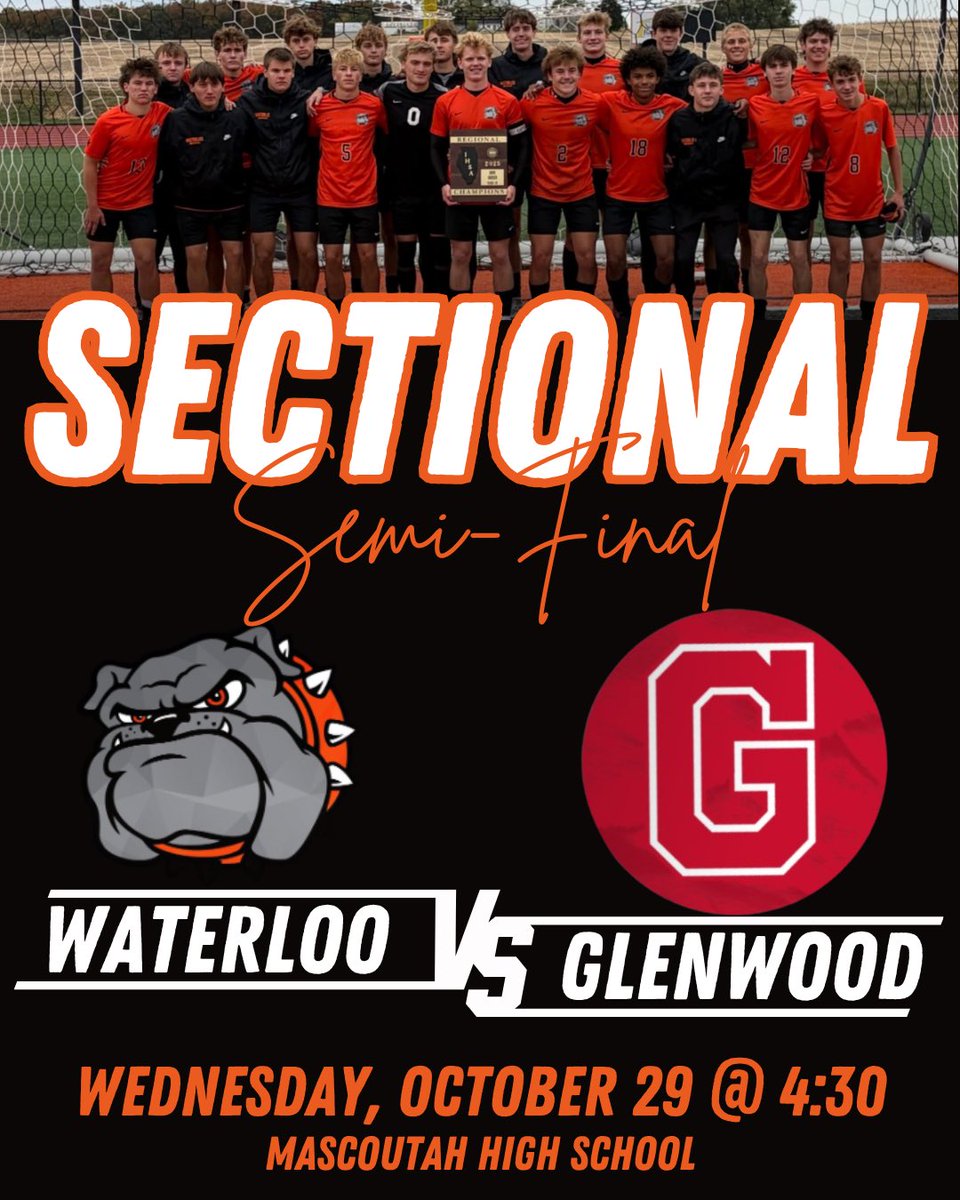 Make your plans to come support the boys on Wednesday!