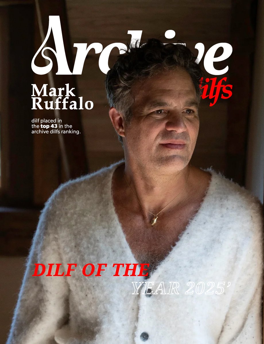 archivedilfs's tweet image. TOP DILFS OF THE YEAR

43 • Mark Ruffalo