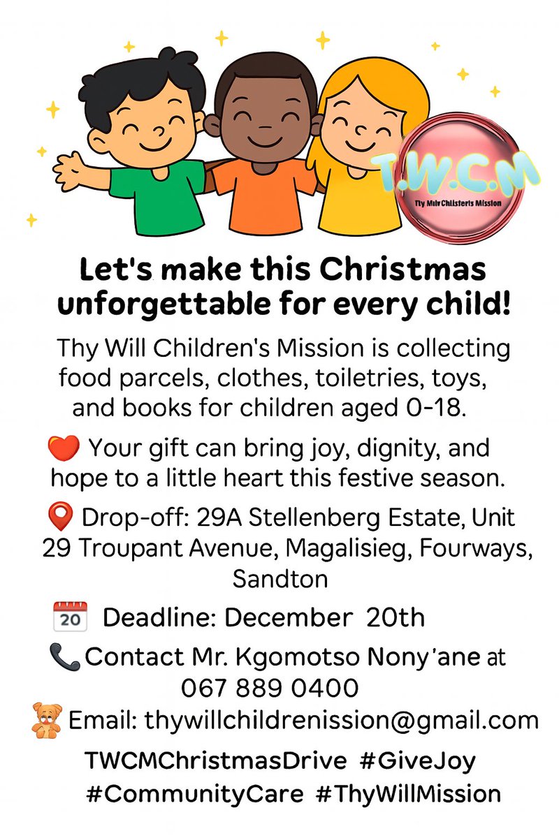 Thy Will Children's (@twcm) / Posts / X