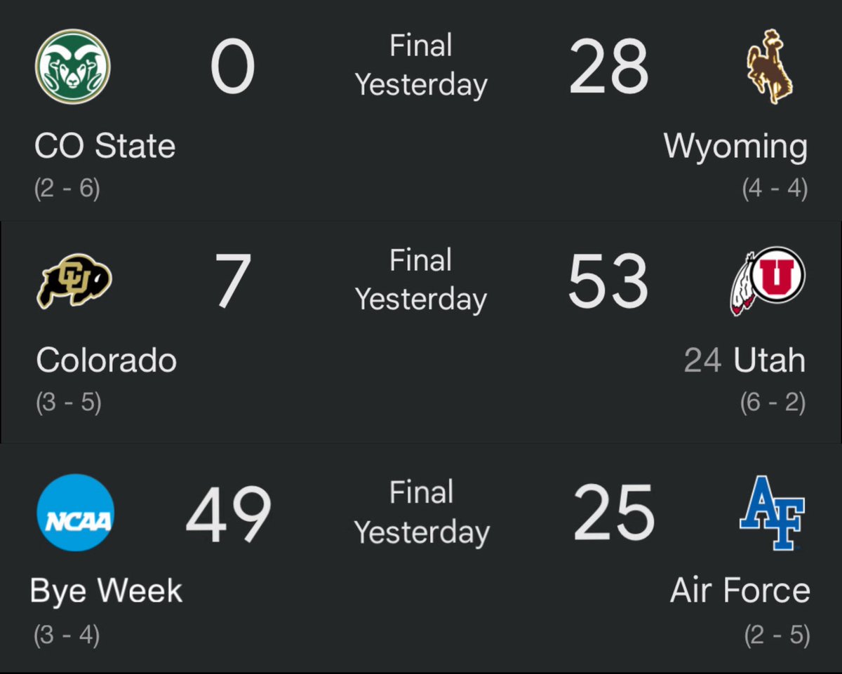 BarstoolCSU's tweet image. Tough week for the whole state of Colorado