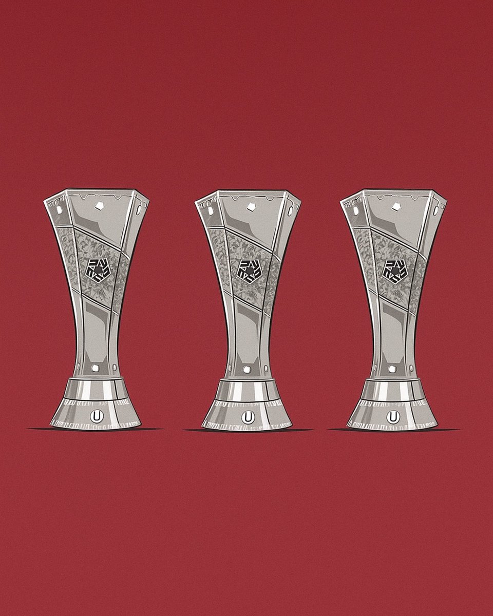 SoyHinchaDeLaU's tweet image. 𝗦𝗢𝗠𝗢𝗦 𝗧𝗥𝗜𝗖𝗔𝗠𝗣𝗘𝗢𝗡𝗘𝗦 𝗢𝗧𝗥𝗔 𝗩𝗘𝗭 🎶

Universitario se convierte en el ÚNICO club en ser DOS VECES TRICAMPEÓN en la historia del fútbol peruano. 💛

🏆 1998
🏆 1999
🏆 2000

🏆 2023
🏆 2024
🏆 2025

#ElÚnicoGrandeDelPerÚ