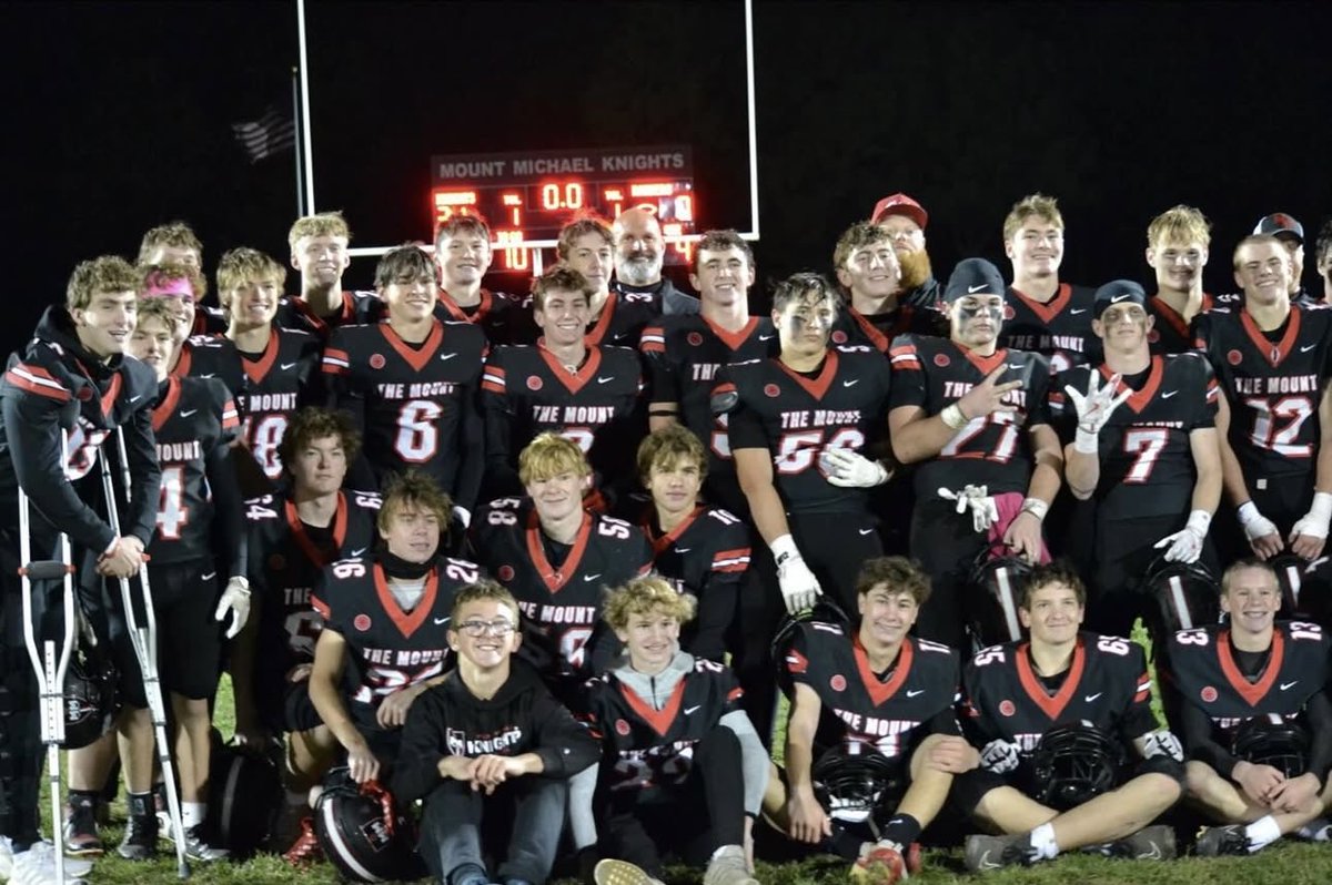 Mount Michael Football tweet media