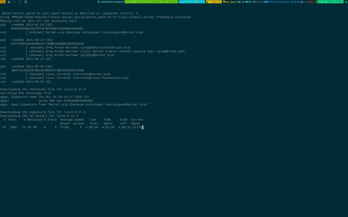 unixbhaskar's tweet image. Boredom should not creep into the head ...so this is what I do every single time, if and only if, something else is not more pressing or interesting in hand  :)  😜
#linuxkernel #opensourcedevelopment #operatingsystem