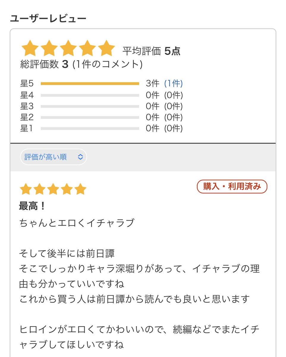 皆様おはようございます☀
朝から新作にレビューを書いてくれた方がいらして最高の目覚め✨✨
500DLもありがとうございます😭😭😭 