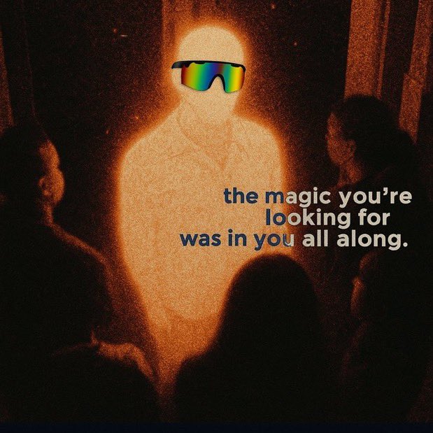 Literally go all in on yourself.