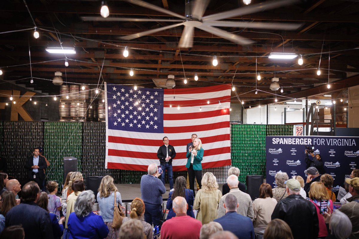 In just 9 days, Virginians have the power to send a message that we’re going to stand up, fight for our freedoms, defend our democracy, and move America forward.

Time to leave it all on the field for <a href="/SpanbergerForVA/">Abigail Spanberger</a> — join us: abigailspanberger.com.
