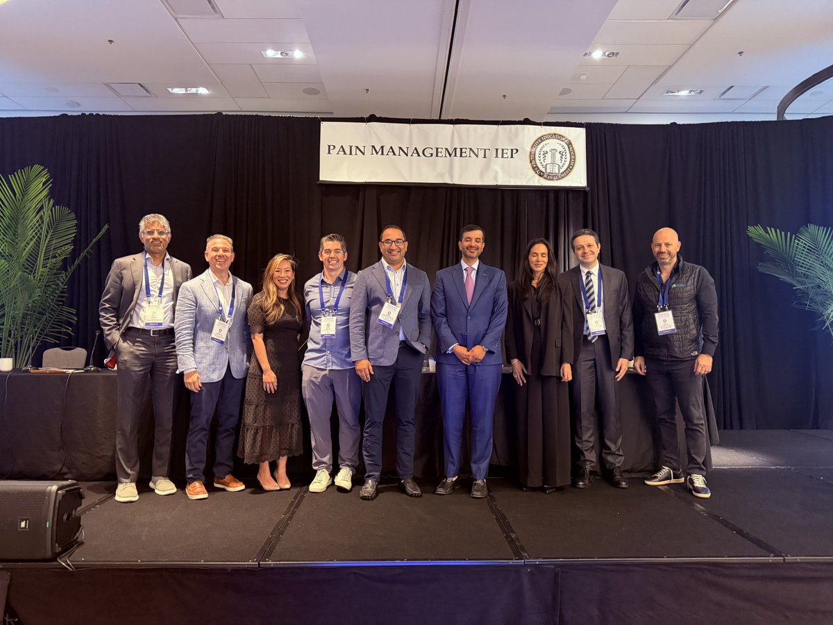krishmdphd's tweet image. Wrapped up another outstanding IEP pain fellows course.  Multidisciplinary faculty that drove an incredible message to incoming fellows…future is bright for our specialty.  Focus on the patient and doing the right thing.  

#painmanagement #fellowship #payitforward #patientfirst