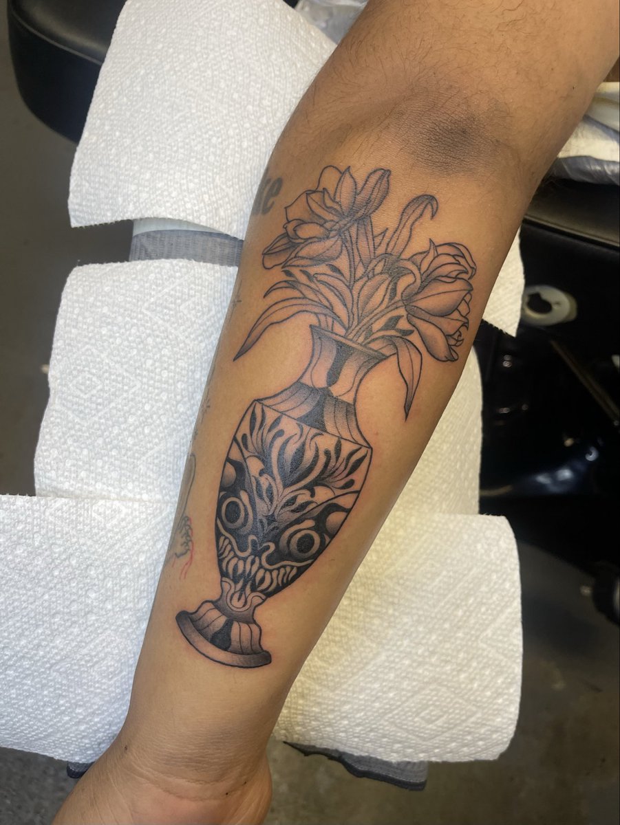 Vase from my flash from earlier this week