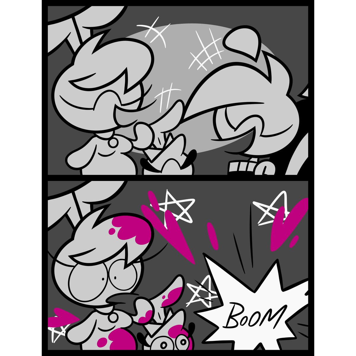 Rude_Rabit's tweet photo. Trick or Retreat 1/2

Scunk sure loves Halloween

#RudeRabit #comic #Halloween #prank https://t.co/OJd6fDaMMc