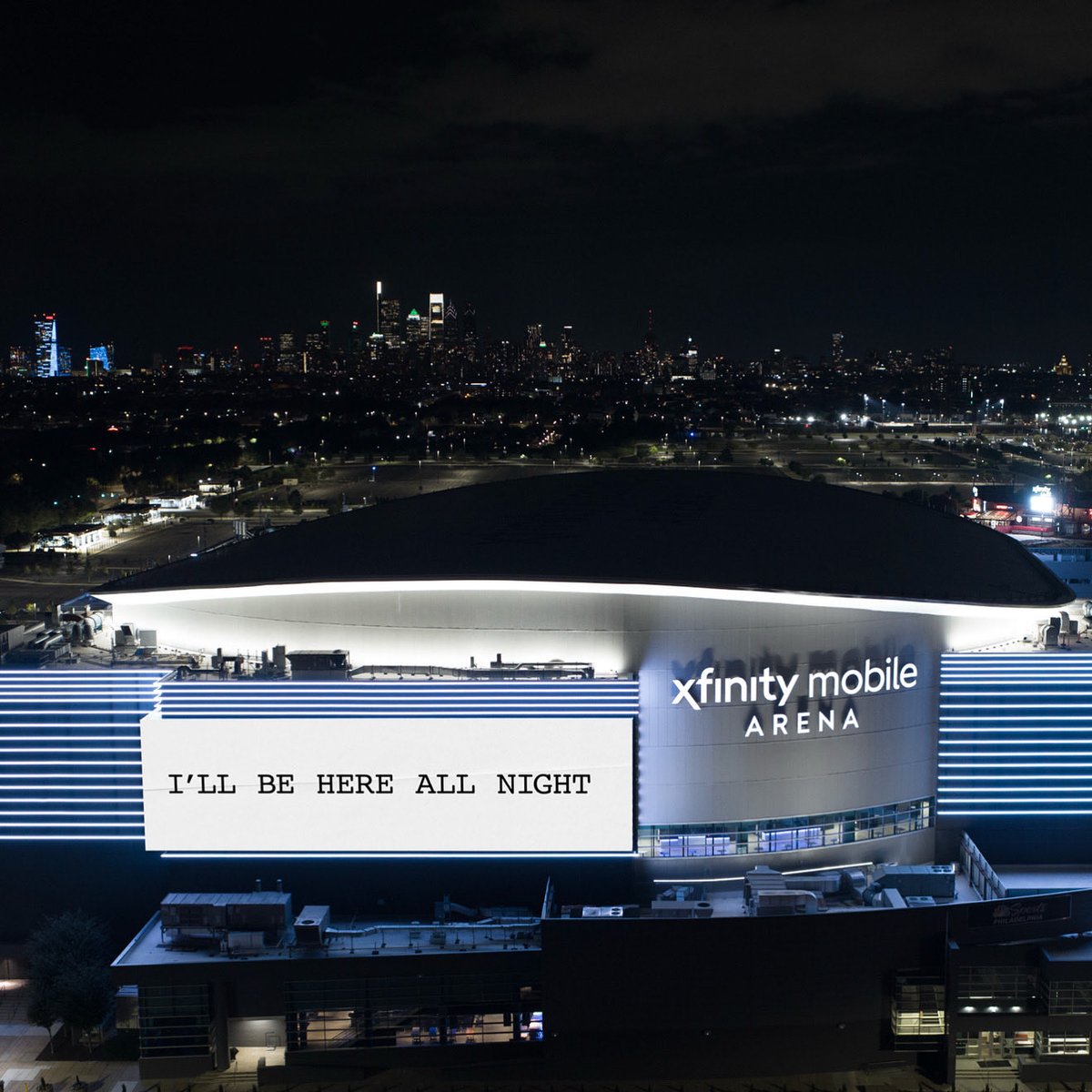 Xfinity Mobile Arena tweet media