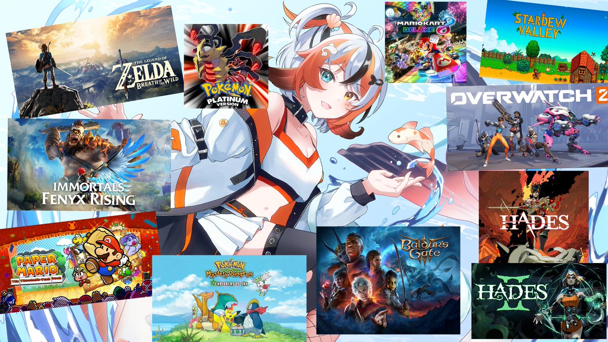 10 games to get to know me! 🫧🫶