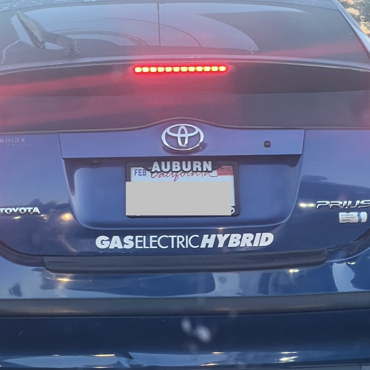 Prius are gas AND electric in case you forgot the last 25 years.