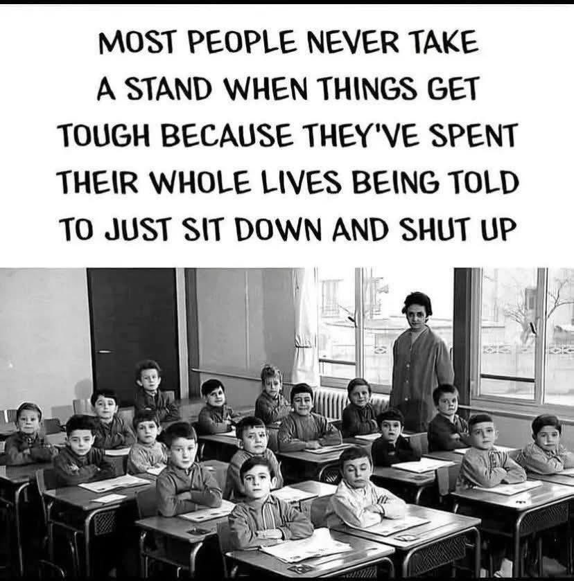 Indoctrination starts very early in life.