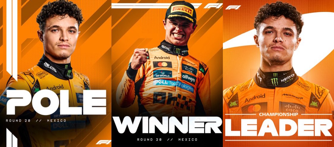 flurofour's tweet image. always ask an ln4 fan what happened at the mexican gp in 2025