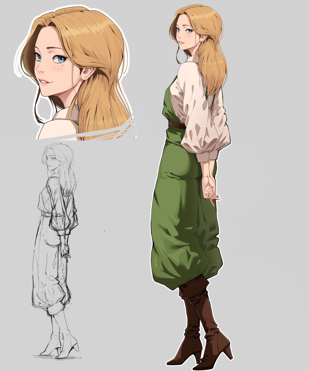 ArtnaGima's tweet photo. Still looking for a concept for this character😁😁
#illustration #oc #originalart #digitalart #characterdesign #characterillustration #costumecharacter #artwork #setcharacter https://t.co/f5mP7ak0C0