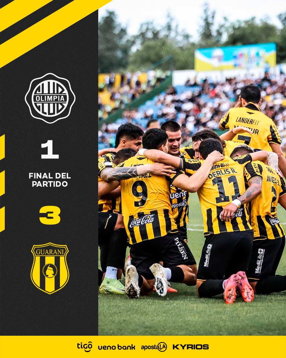 Aptitud y garra! Todos juntos <a href="/ClubGuarani/">Club Guarani</a> 🖤💛🏹