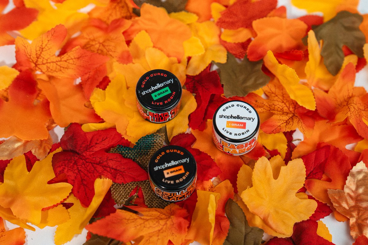ShopHelloMary's tweet photo. 👋 hello november, hello rosin 🍂💨

🍑 grilled peaches, bacio pancakes, and trop cherry. three sweet ways to settle into the season. 🍒🥞

🍁 find your fall favorite on https://t.co/m0L7Ox94In https://t.co/FBjAChVNKJ