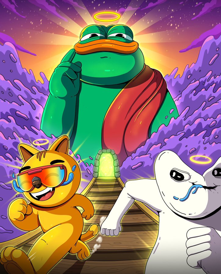 The reversal on OG memes will be violent.

$PEPE $MOG #Brainlet 

Don't blink.