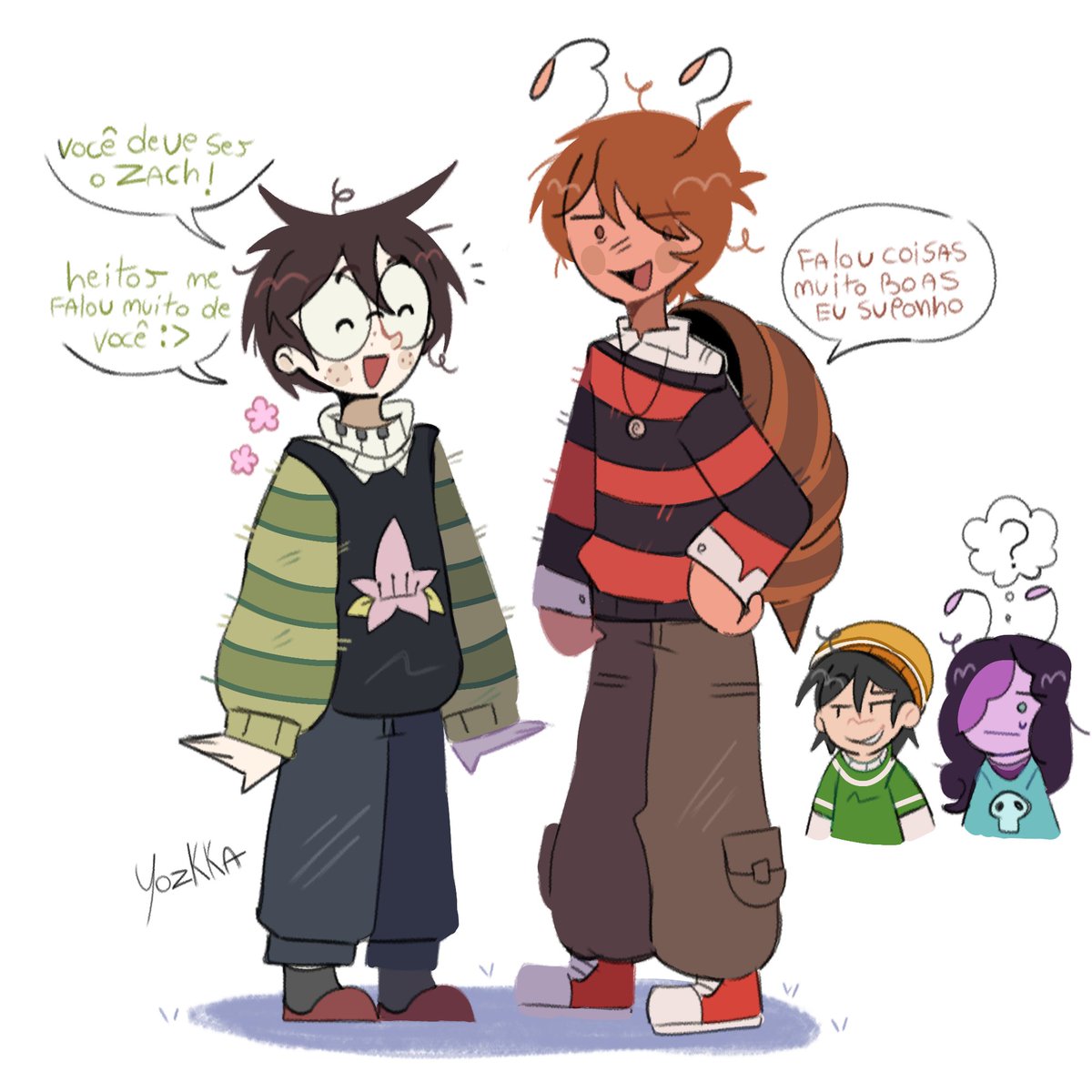 yozkka1's tweet photo. Hm 🥸 @ApplkClips #osunderundergrounds #art #oc https://t.co/FqHXGjw7T9