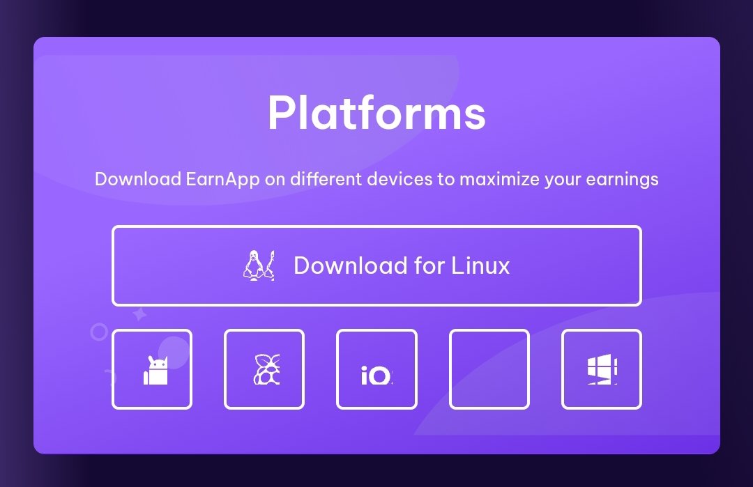 ghufrans007's tweet photo. New Update.
More Passive Income, Join My Refferal Link :
https://t.co/k0XDy7wfFa

#earnings #earlylearning #earnapp #earnmoney #earnmoneyonline https://t.co/ye99voPep7