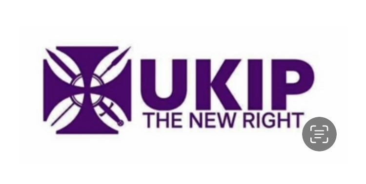 ukipunzipped's tweet photo. ⁦@GuidoFawkes⁩ ⁦@NationCymru⁩ ⁦@PrivateEyeNews⁩ ⁦@Searchlight_mag⁩ 
🤔This weird new logo reminds me of something https://t.co/w64jsedw8H