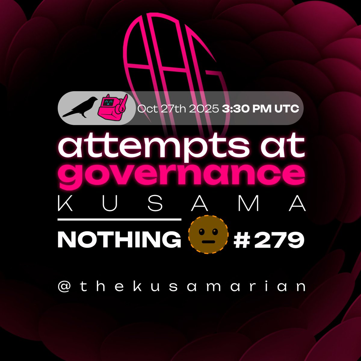 AAG #279 - Nothing 😐

Join the Panel:
→ meet.google.com/iif-bzsn-oth

Watch it LIVE on 𝕏 or:
→ youtube.com/live/04XqswfLP…