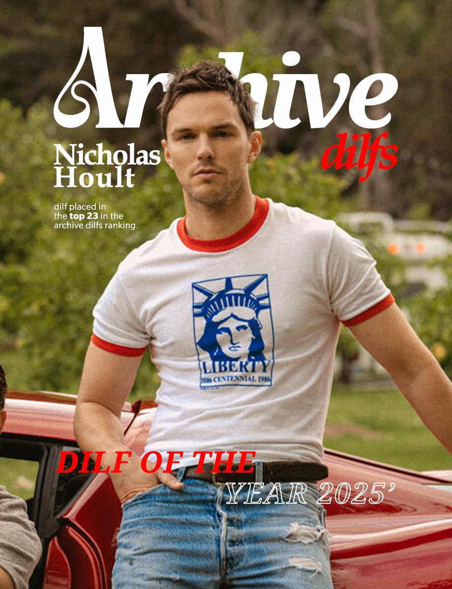 archivedilfs's tweet image. TOP DILFS OF THE YEAR

23 • Nicholas Hoult