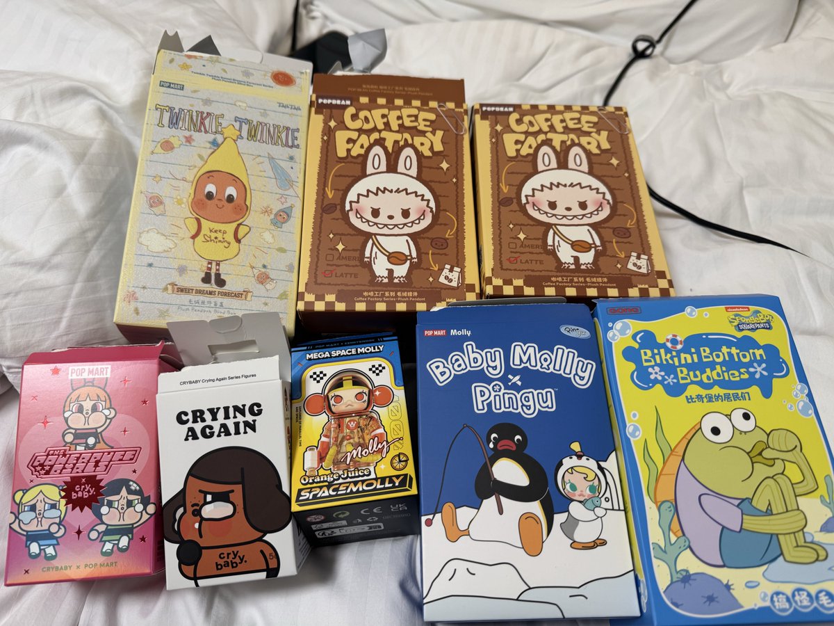 なんば戦利品
天王寺は渋めだったけど
🤡crybabyと🌸ゲットしたよ