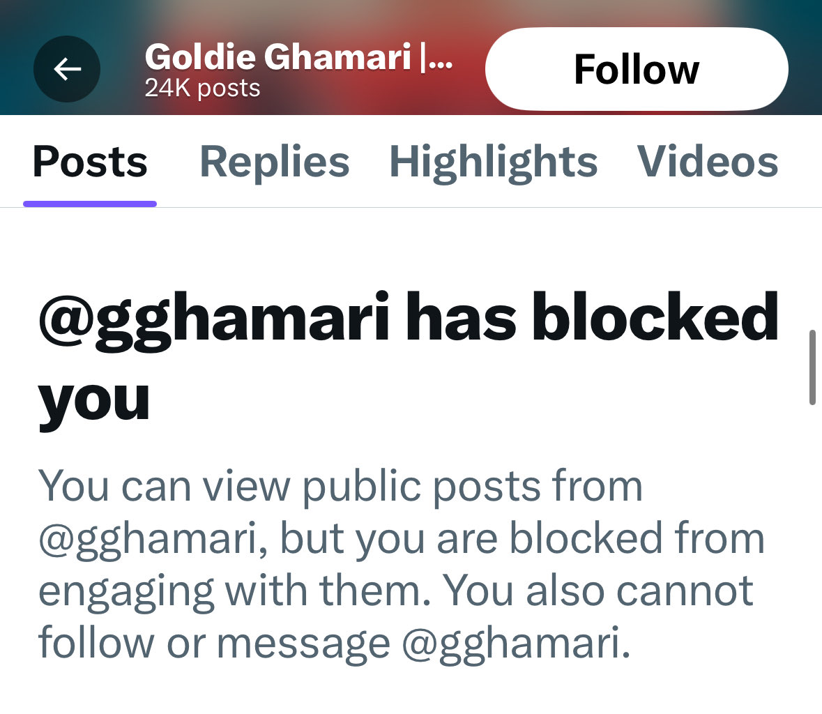 Brave woman! 

#SlaveRezaPahlavi