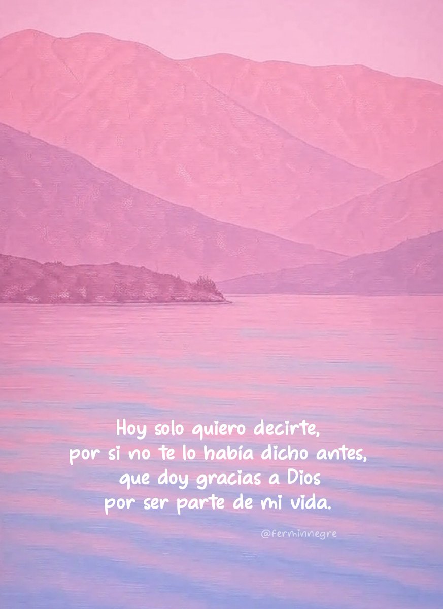 No puedes dar por hecho que van a estar siempre. Cuidar a la gente importante en tu caminar es necesario. Cuando agradeces, te haces más consciente de quienes forman parte de tu vida y la hacen más hermosa...