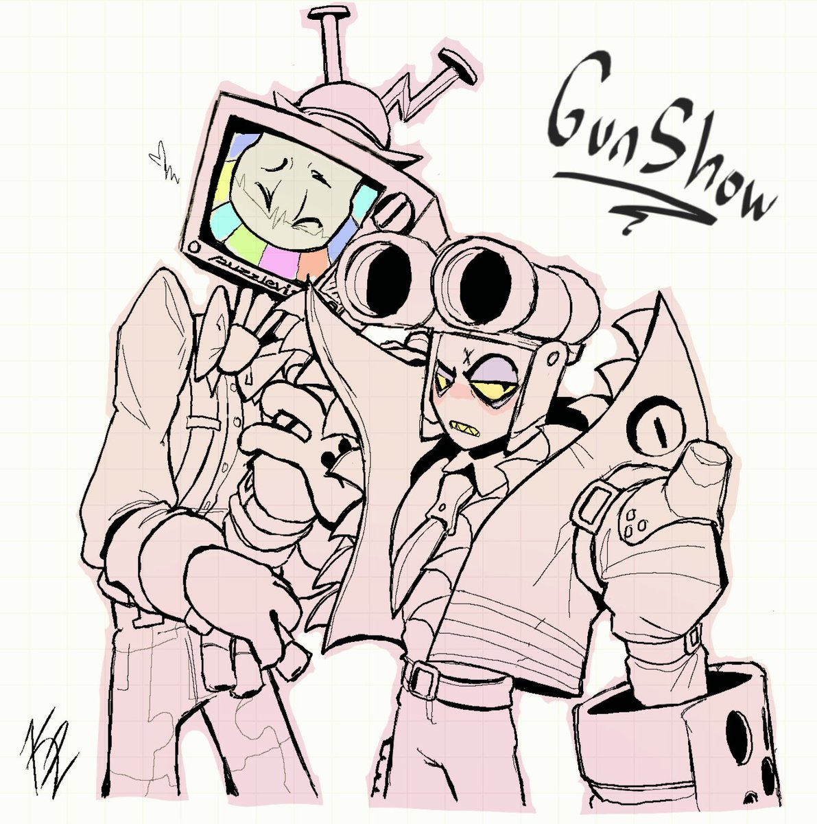 Cinnabastian's tweet photo. Dead? What, no! They are alive and happy see?
#gunshow #smg4 #wotfi2025 #gunshowsmg4 https://t.co/njt08iT0zg