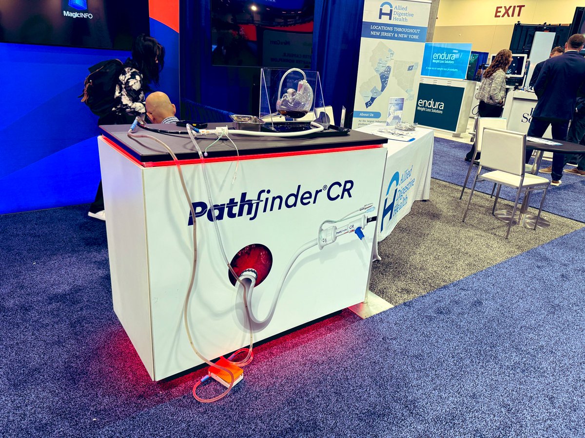 Learned some great hands-on endoscopy skills from my favorite GI fellow 😅 at the @Fujifilm booth-Retroflexion was on point😅. 
It’s always exciting to try all these cool devices at #ACG2025  <a href="/Pathfinder/">Pathfinder</a>. 

#ACG2025  #MedTwitter