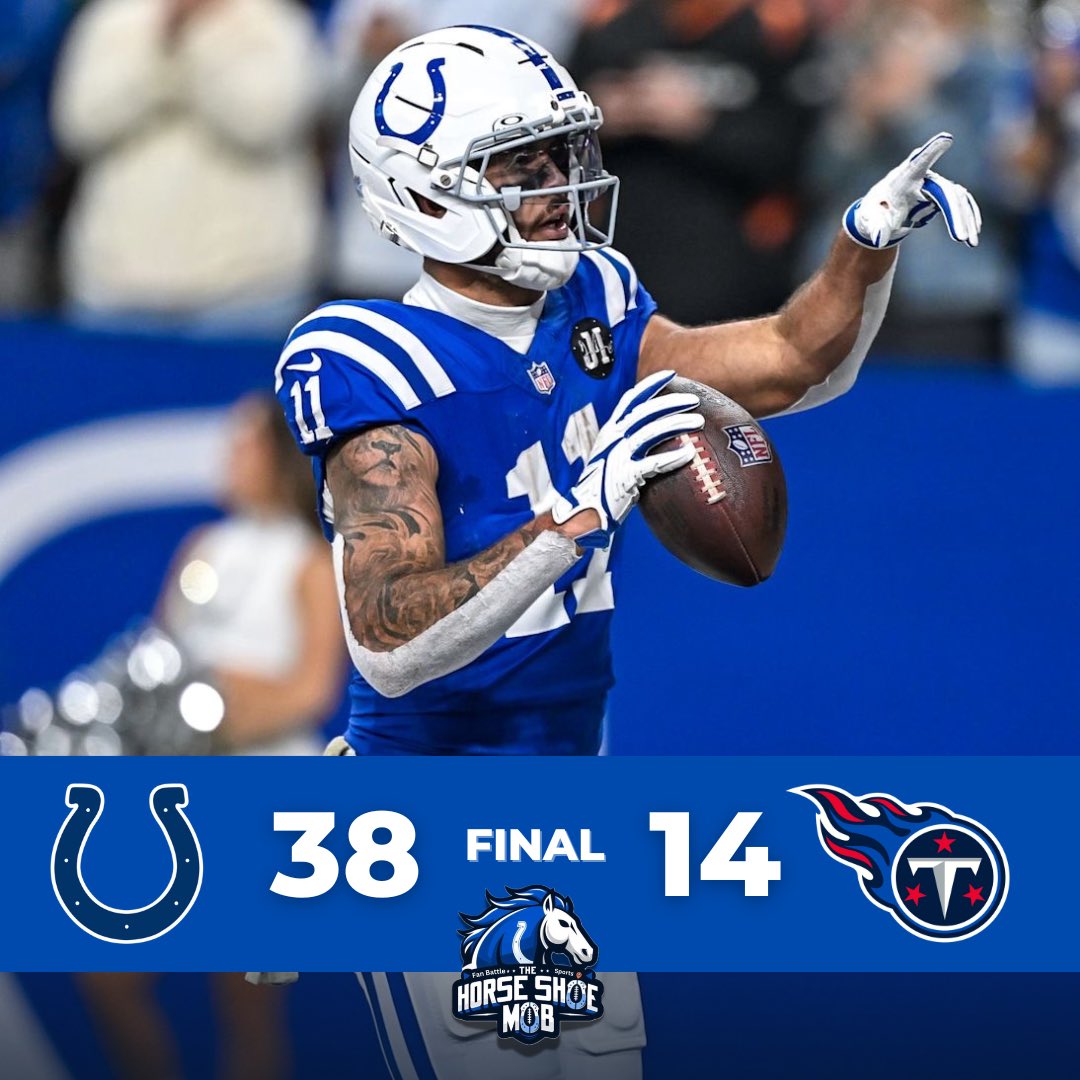 The Colts improved to a 7-1 record and swept the Titans for the third consecutive season. #ForTheShoe #Hsmobpodcast