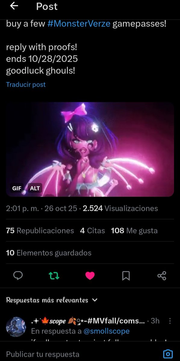 DreamingRoblox's tweet photo. @smollscope Readyy💜 https://t.co/ylG4R1bgxE