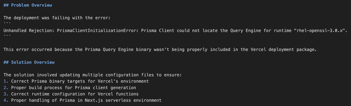melwyncode's tweet image. GLM-4.6 just helped me with Next.js 16 deploy on Vercel.
The cool thing is that you can ask for a complete report of the error and solution.

@Zai_org @nextjs