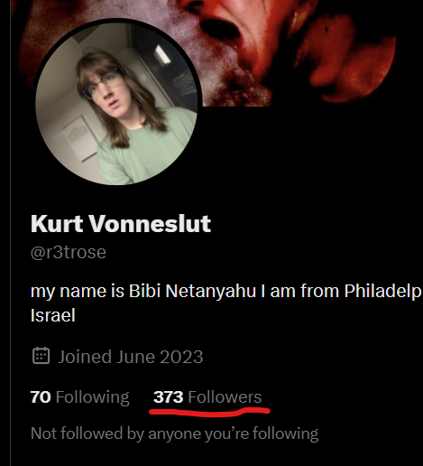 Anc_Aesthetics's tweet image. Of all the algorithm changes, giving tiny useless accounts this much of a boost was the worst change by far.
There's a reason why freaks like this aren't followed by anyone. Stop pushing this disgusting shit on the timeline.